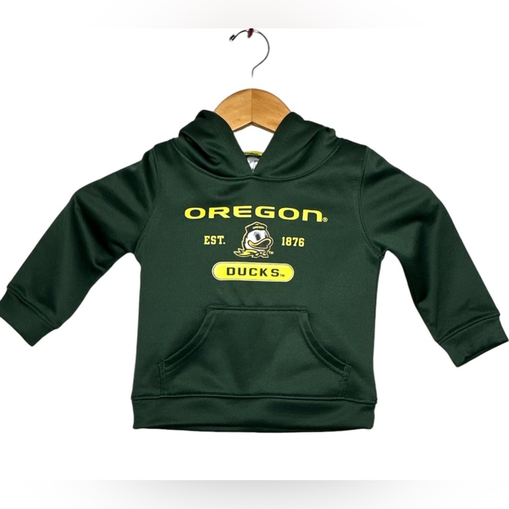 Pro Edge Oregon Ducks Green & Yellow Hoodie